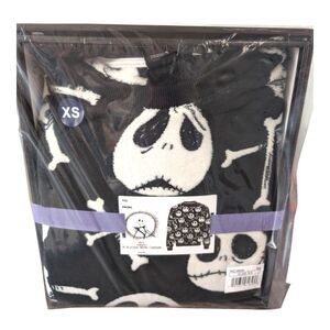 Disney Nightmare Before Christmas Plush Sweatshirt Womens XS 2 Piece Gift Box